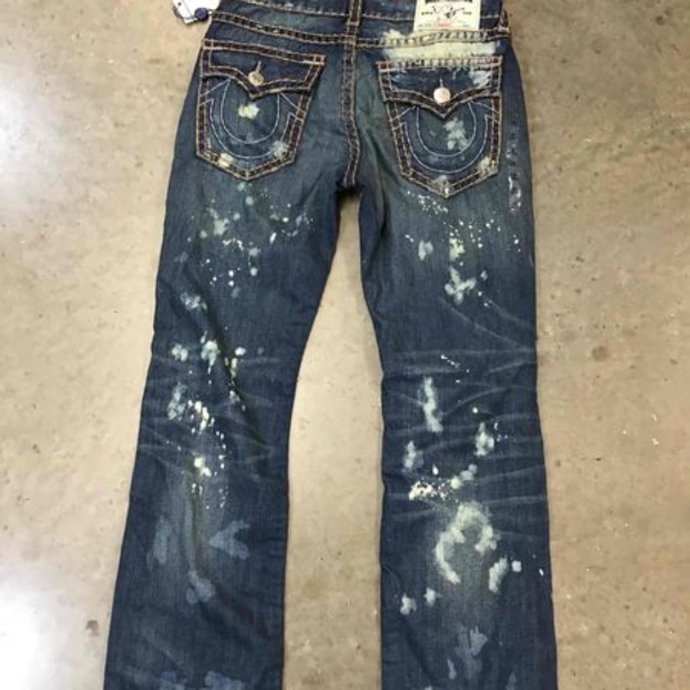 True religion distressed jeans
